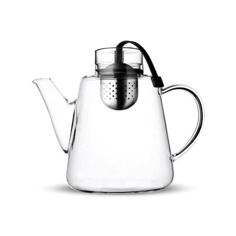 Vialli Design Amo 3826 Skleněná s nerezovým sítkem, 1500 ml