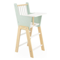 Dřevěná židle pro panenku - Zen