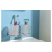 AQUALINE APOLLO dávkovač mýdla, 200ml, mléčné sklo, chrom 1416-19
