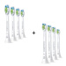 Philips Sonicare Optimal White HX6064/10, 4 ks + Philips Sonicare Optimal White HX6074/27, 4 ks