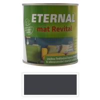 ETERNAL mat Revital - univerzální vodou ředitelná akrylátová barva 0.35 l Antracit RAL 7016