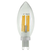 BIG WHITE (SLV) LED svíčka LED žárovka, G9, fázové stmívání, 3W, 2200K 1008158