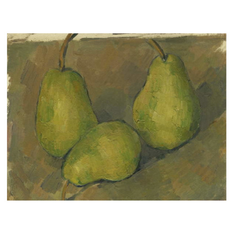 Obrazová reprodukce Three Pears, 1878-9, Paul Cezanne, 40 × 30 cm