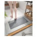 HomeLife Koupelnová absorpční předložka 40 x 60 cm obdélník, šedá, AP5219