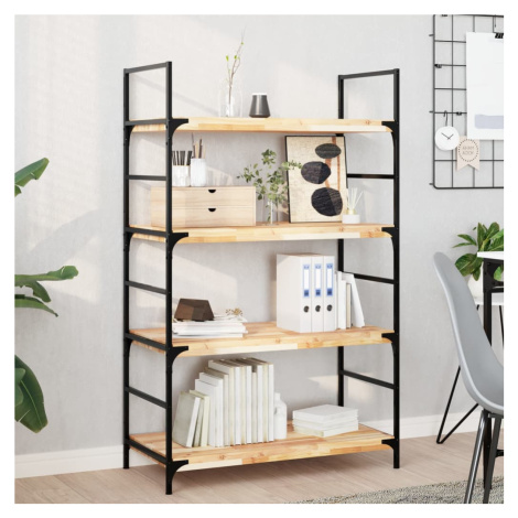 vidaXL Plovoucí police 4 ks 60 x 40 x 4 cm neošetřené akáciové dřevo