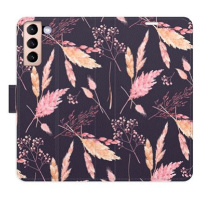 iSaprio flip pouzdro Ornamental Flowers 02 pro Samsung Galaxy S21