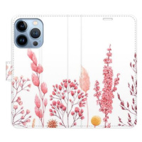 iSaprio flip pouzdro Pink Flowers 03 pro iPhone 13 Pro