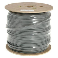 Datacom drát, CAT6, FTP, PVC, 305m/cívka