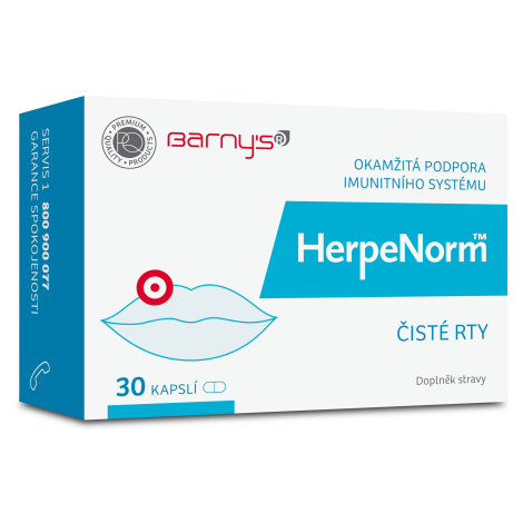 BARNY'S HerpeNorm™ 30 kapslí Barny´s