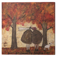 Obraz na plátně Sam Toft - Just Beginning to See the Light, (40 x 40 cm)