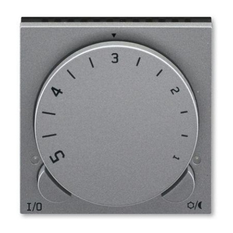 ABB Levit M termostat otočný 3292H-A10101 69 ocelová/kouřová černá