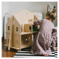 Dekornik Dětský dřevěný domeček pro panenky