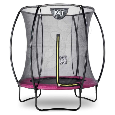 Trampolína s ochrannou sítí Silhouette trampoline Exit Toys kulatá průměr 183 cm růžová