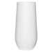 Květináč Nax, barva matná bílá, více velikostí - PotteryPots Velikost: M - v. 70 cm, ⌀ 35 cm