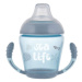 Canpol babies Nevylévací hrneček se silikonovým pítkem 230ml SEA LIFE modrý
