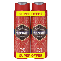 Old Spice Captain Sprchový gel a šampon pro muže 2x400ml