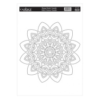 Transferový obrázek na textil Cadence 25 x 35 cm - Mandala 3 Aladine