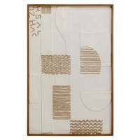 KARE Design Obraz plastika Sandy Geometric 81x122cm