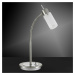 LEUCHTEN DIREKT is JUST LIGHT LED stolní lampa, svítidlo na čtení, ocel, jednoduché 3000K LD 119