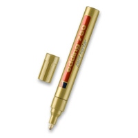 Popisovač Edding 750 lakový zlatý válcový hrot 2-4mm