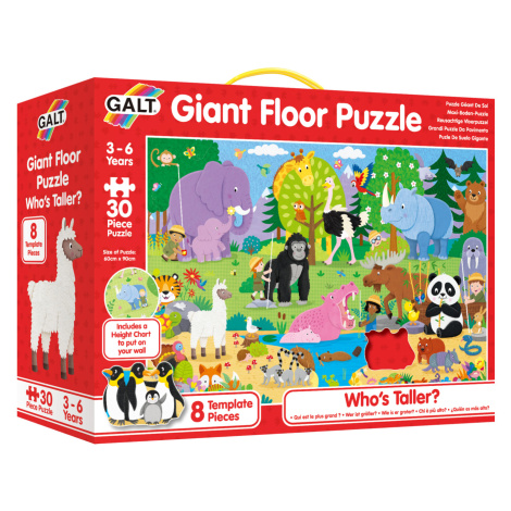 Velké podlahové puzzle - Kdo je vyšší? GALT
