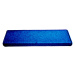 Vopi koberce Nášlapy na schody Eton modrý obdélník, samolepící - 24x65 obdélník (rozměr včetně o