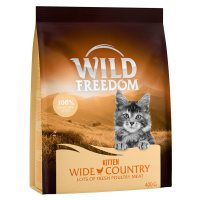Wild Freedom granule pro kočky, 3 x 400 g - 2 + 1 zdarma - Kitten