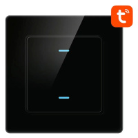 Přepínač Avatto N-TS10-B2 Double TUYA WiFi Touch Light Switch (black)