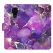 iSaprio flip pouzdro Purple Marble pro Xiaomi Redmi Note 9