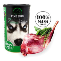 Fine Dog konzerva zvěřina 100 % masa 1200 g