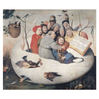 Obrazová reprodukce The Concert in the Egg, Hieronymus (after) Bosch, 40 × 35 cm