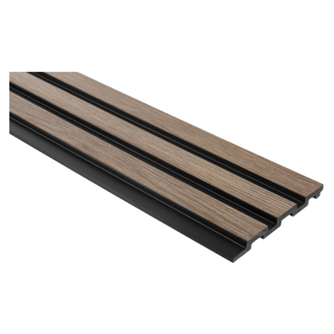 Obkladová lamela Fineza Slat Medium Grey oak 270x12 cm SLAT02GO