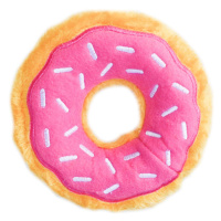 ZippyPaws plyšový donut jahodový S