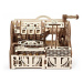 Ugears 3D dřevěné mechanické puzzle Pokladna