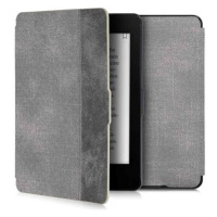 KW Mobile - Felt Leather - KW5021501 - Pouzdro pro Amazon Kindle Paperwhite 1/2/3 - šedá, černá