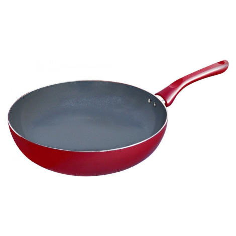 Toro Pánev wok keramika červená 28 cm