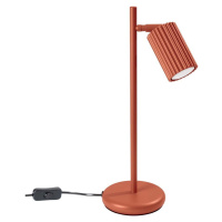 Stolní lampa v cihlové barvě (výška 43 cm) Gleam – Nice Lamps