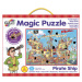 Magické puzzle - pirátská loď 2