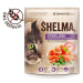 Shelma bezobilné granule s čerstvým lososem pro sterilizované kočky 750 g