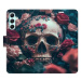 iSaprio flip pouzdro Skull in Roses 02 pro Samsung Galaxy A34 5G