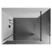 MEXEN/S KIOTO Sprchová zástěna WALK-IN 100x200 cm 8 mm, černá, zrcadlové sklo 800-100-101-70-50