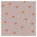 Dekornik Tapeta srdce růžová 280×50cm