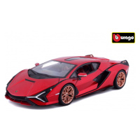 Bburago 1:24 Plus Lamorghini Sian FKP37 - Red