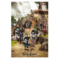 Plakát, Obraz - Black Clover - Black Bull squad & Yuno, 61x91.5 cm