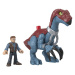 mamido Jurassic World sada Imaginext figurky Therizinosaurus a Owen