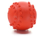 Vsepropejska Derby gumový míček pro psa | 6 cm Barva: Oranžová