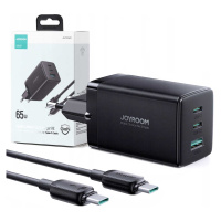 Rychlonabíječka Joyroom GaN 65W Usb-a 2x Usb-c Silný Usb-c kabel 100W 1.2m