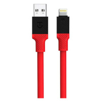 Tactical 57983117394 USB-A/Lightning, 1m, červený