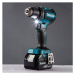 MAKITA DDF485RAJ bezuhlíkový aku vrtací šroubovák LXT LiIon 18V 2x 2.0Ah, Makpac