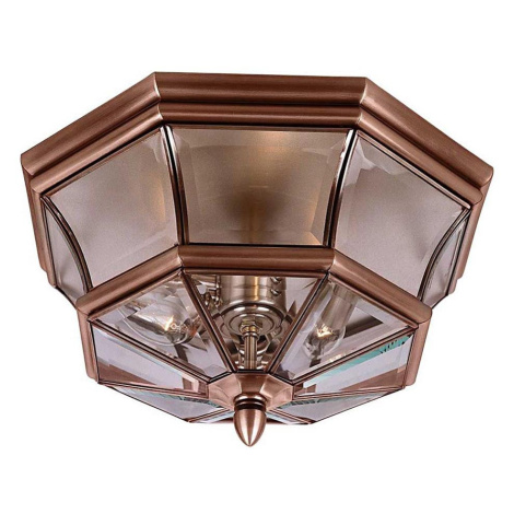 Elstead Quoizel QZ-NEWBURY-F-AC - Venkovní strop. svítidlo NEWBURY 3xE14/60W/230V IP44 QZ-NEWBUR